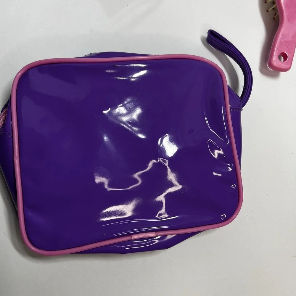 Build-A-Bear TEDDY SIZE Working‎ Hair Dryer , Brush, Glasses, Case Accessories